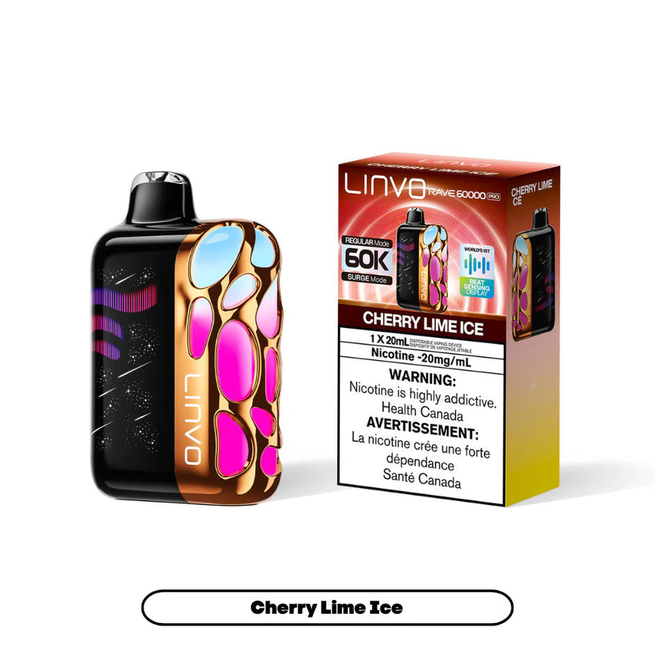 LINVO RAVE PRO 60K DISPOSABLE VAPE (ALBERTA)