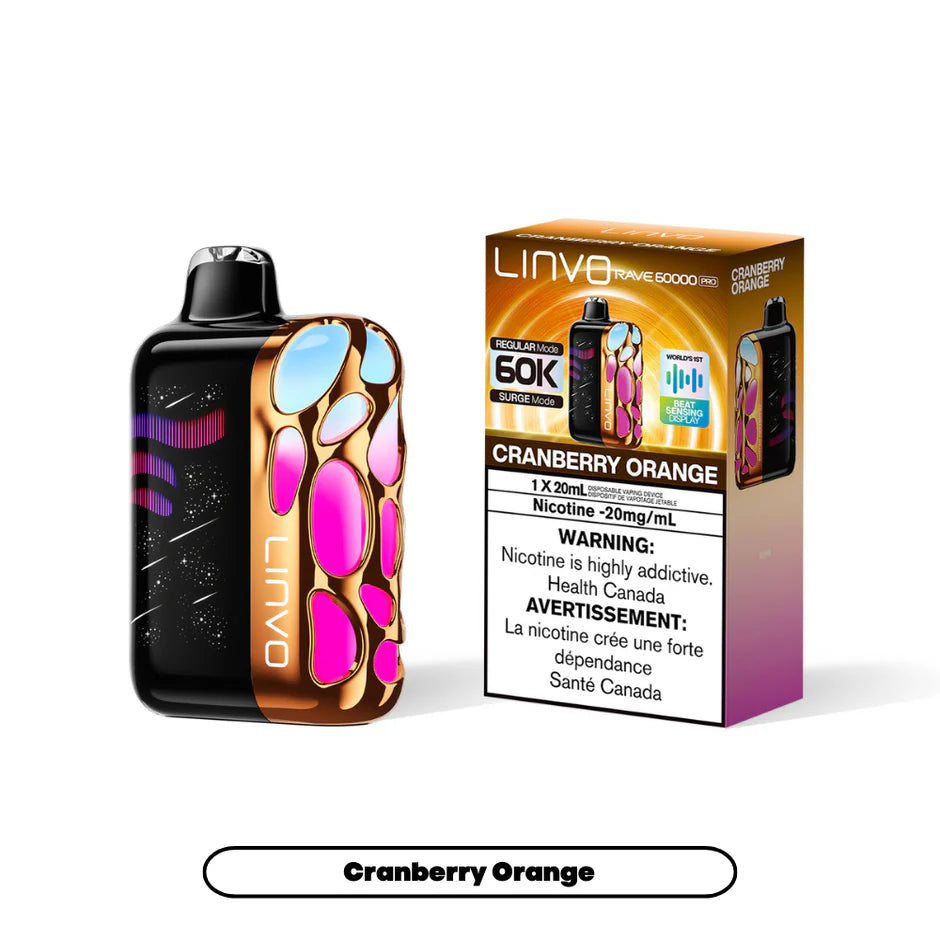 LINVO RAVE PRO 60K DISPOSABLE VAPE (ALBERTA)