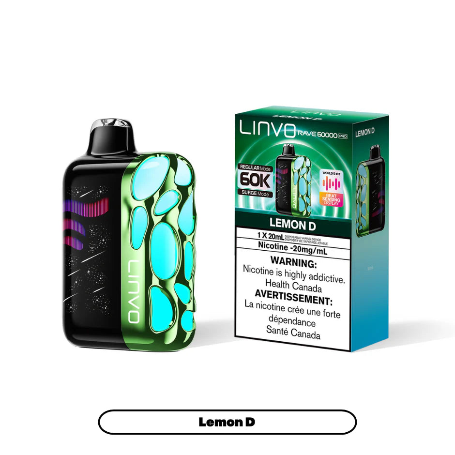 LINVO RAVE PRO 60K DISPOSABLE VAPE (ALBERTA)