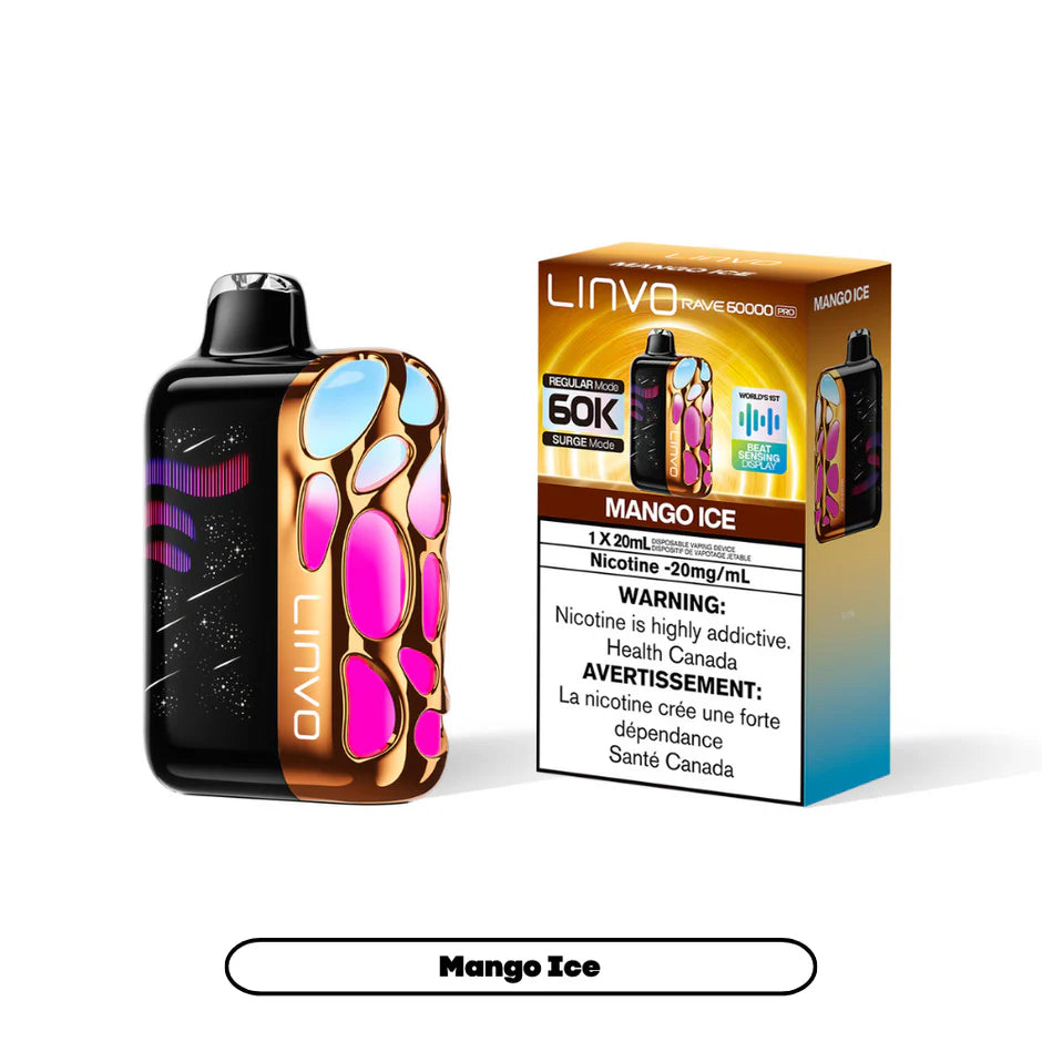 LINVO RAVE PRO 60K DISPOSABLE VAPE (ALBERTA)