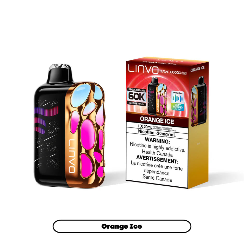 LINVO RAVE PRO 60K DISPOSABLE VAPE (ALBERTA)