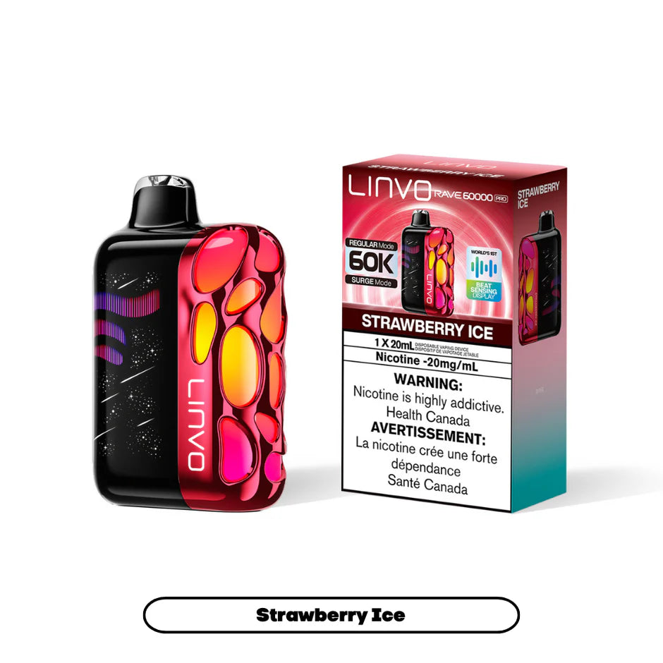 LINVO RAVE PRO 60K DISPOSABLE VAPE (ALBERTA)
