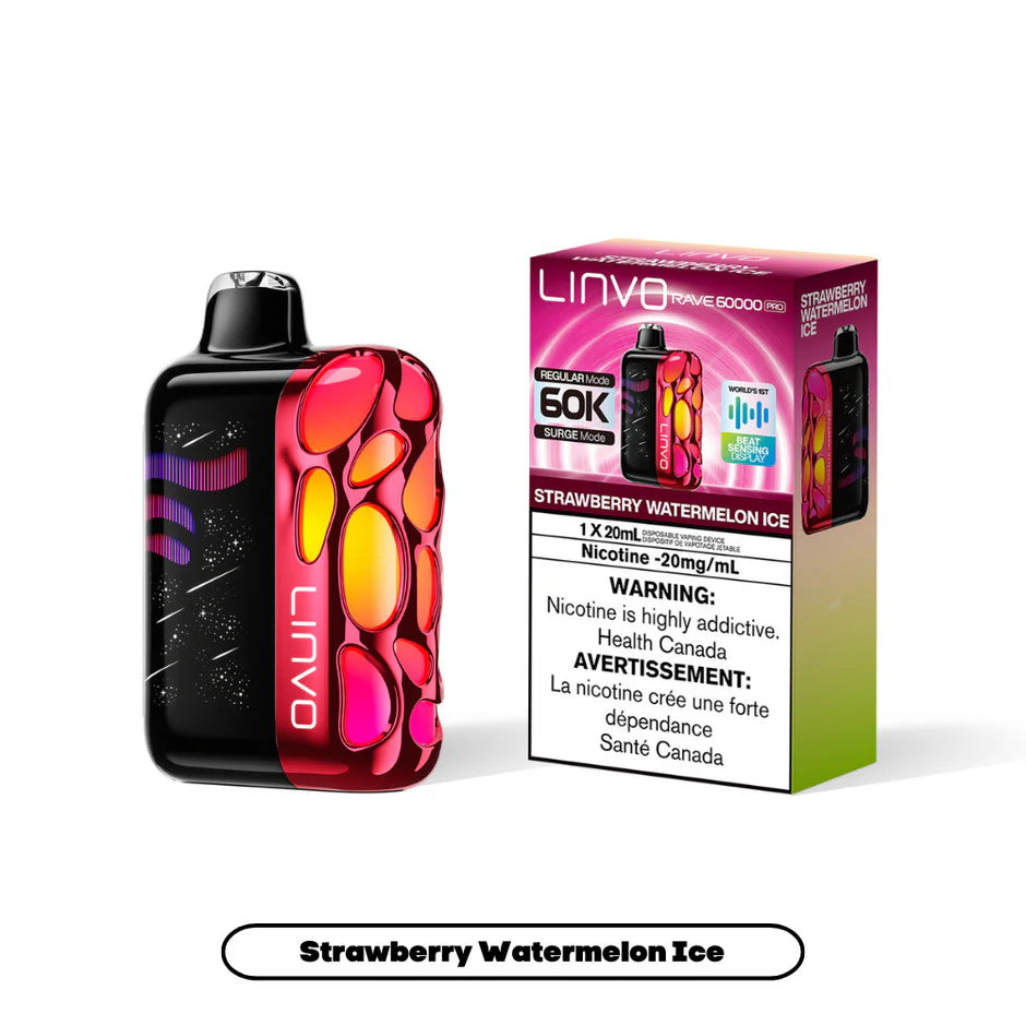 LINVO RAVE PRO 60K DISPOSABLE VAPE (ALBERTA)