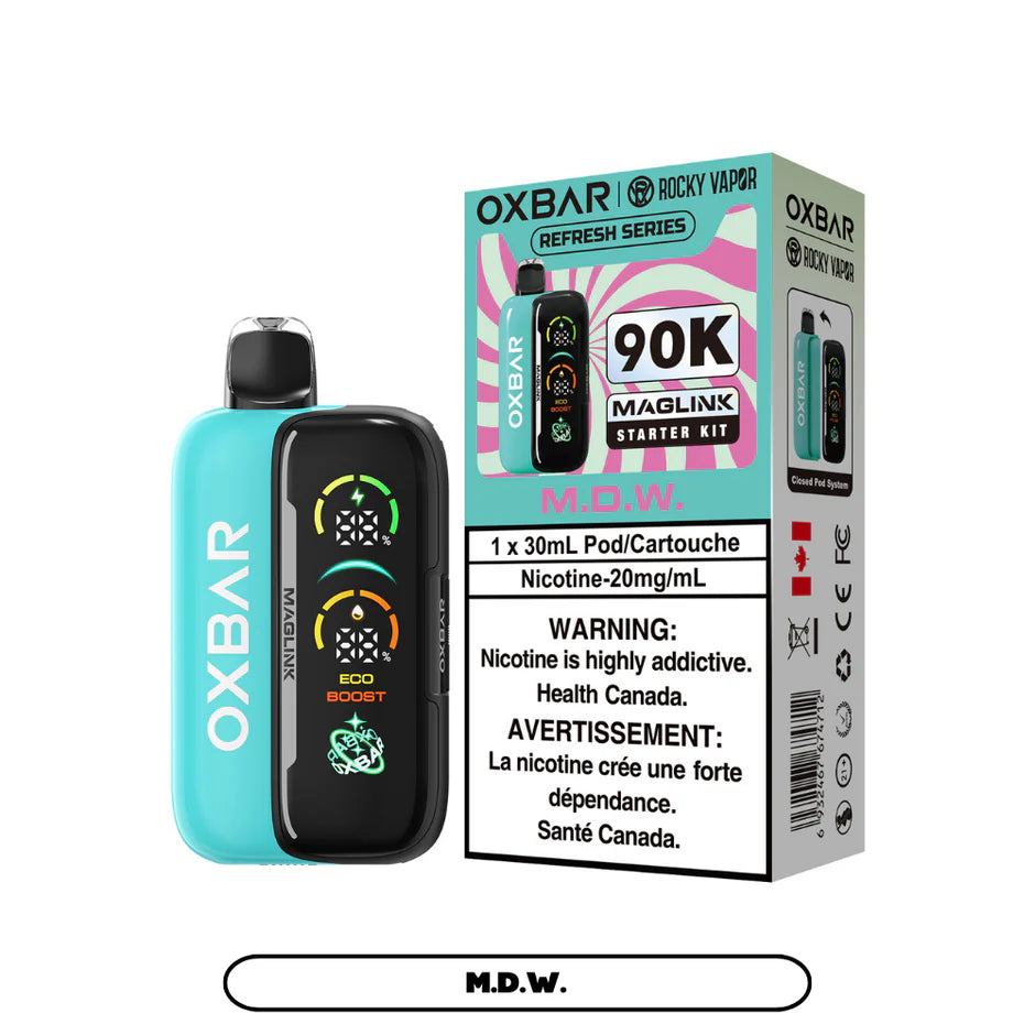ROCKY VAPOR OXBAR MAGLINK REFRESH SERIES STARTER KIT (ALBERTA)