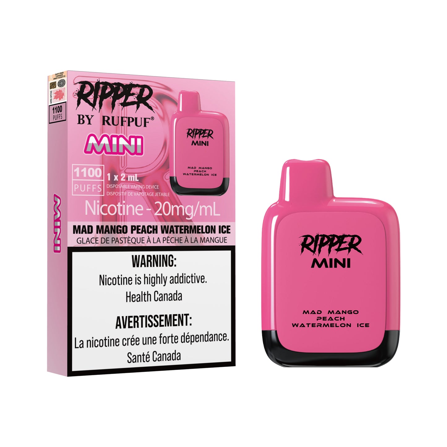 RIPPER MINI 1100 DISPOSABLE VAPE (ALBERTA)