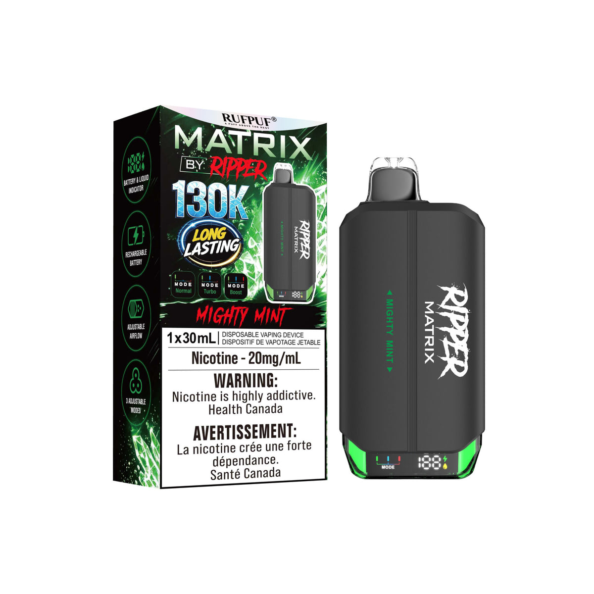 RIPPER MATRIX DISPOSABLE VAPE (ALBERTA)