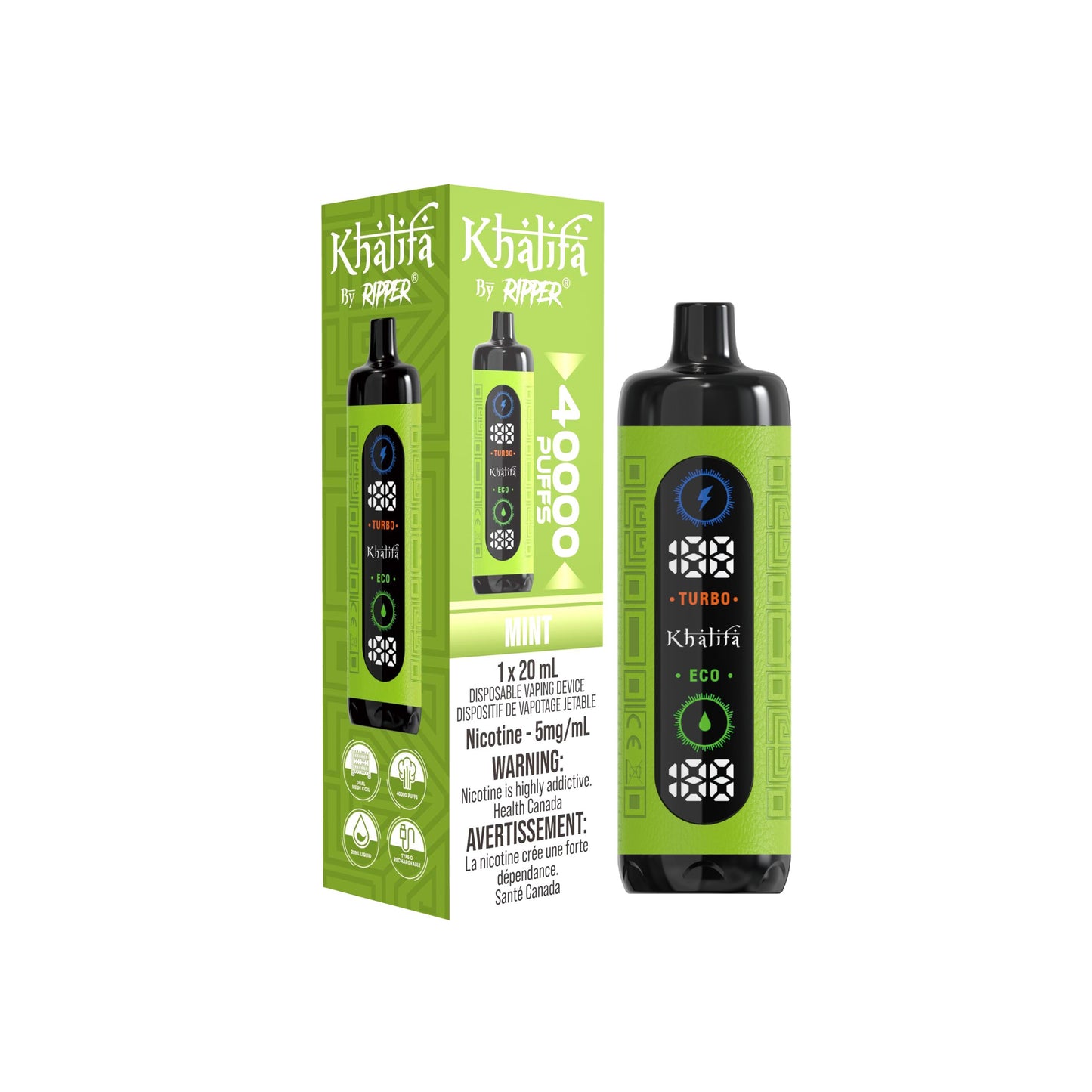 KHALIFA BAR 40K DISPOSABLE VAPE (ALBERTA)