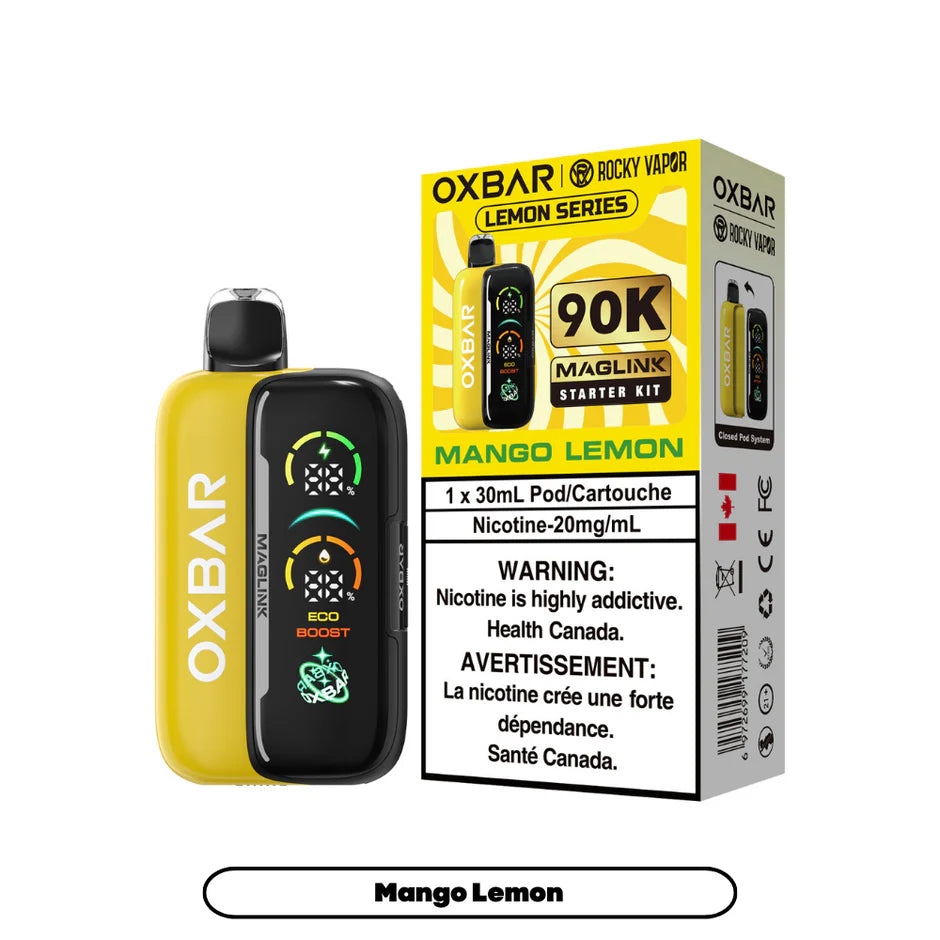 ROCKY VAPOR OXBAR MAGLINK ESSENTIAL SERIES POD (ALBERTA)