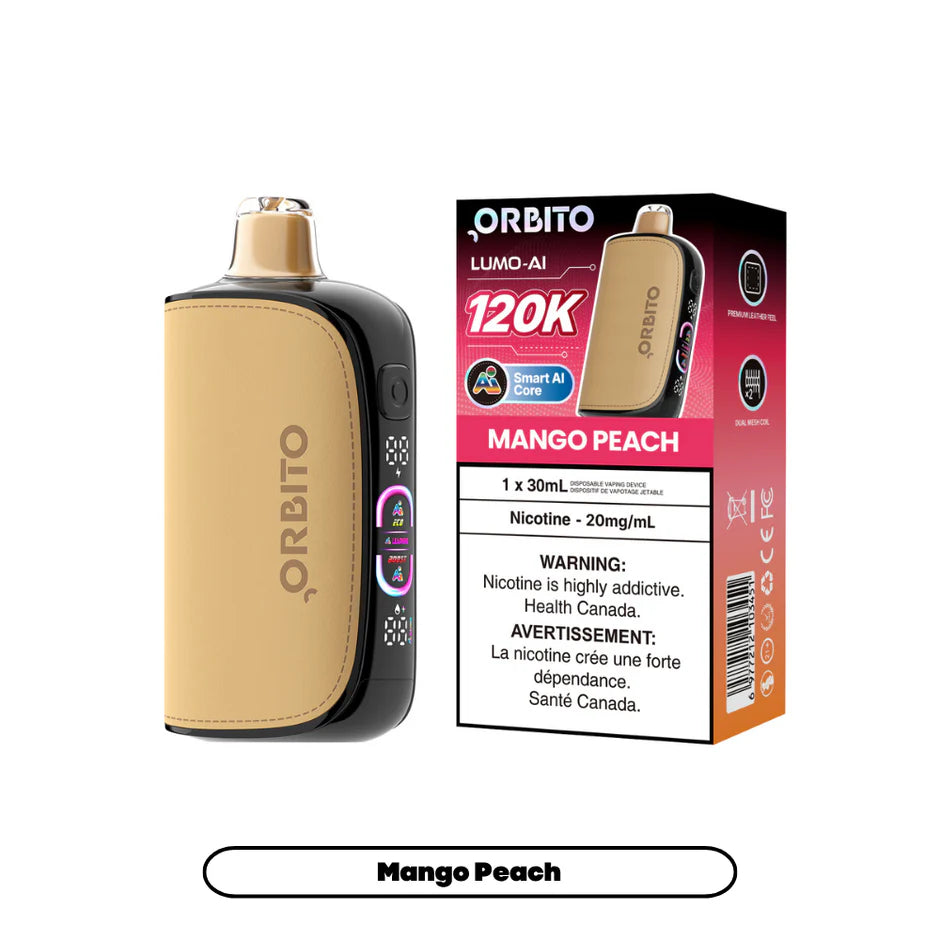 ORBITO LUMO AI 120K DISPOSABLE VAPE (ALBERTA)