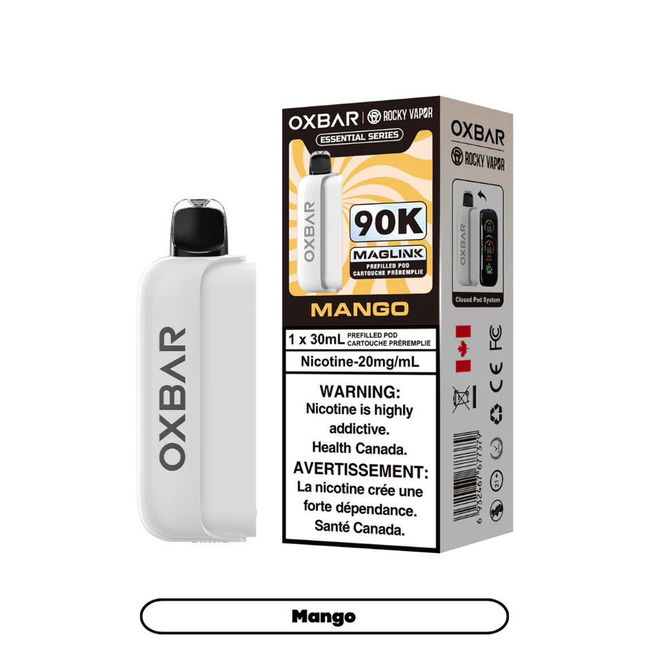 ROCKY VAPOR OXBAR MAGLINK ESSENTIAL SERIES POD (ALBERTA)