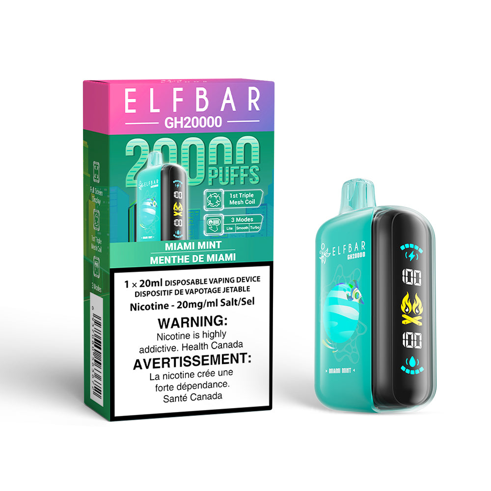 ELF BAR GH20K DISPOSABLE VAPE (ALBERTA)