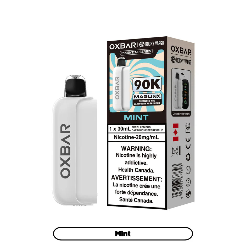 ROCKY VAPOR OXBAR MAGLINK ESSENTIAL SERIES POD (ALBERTA)