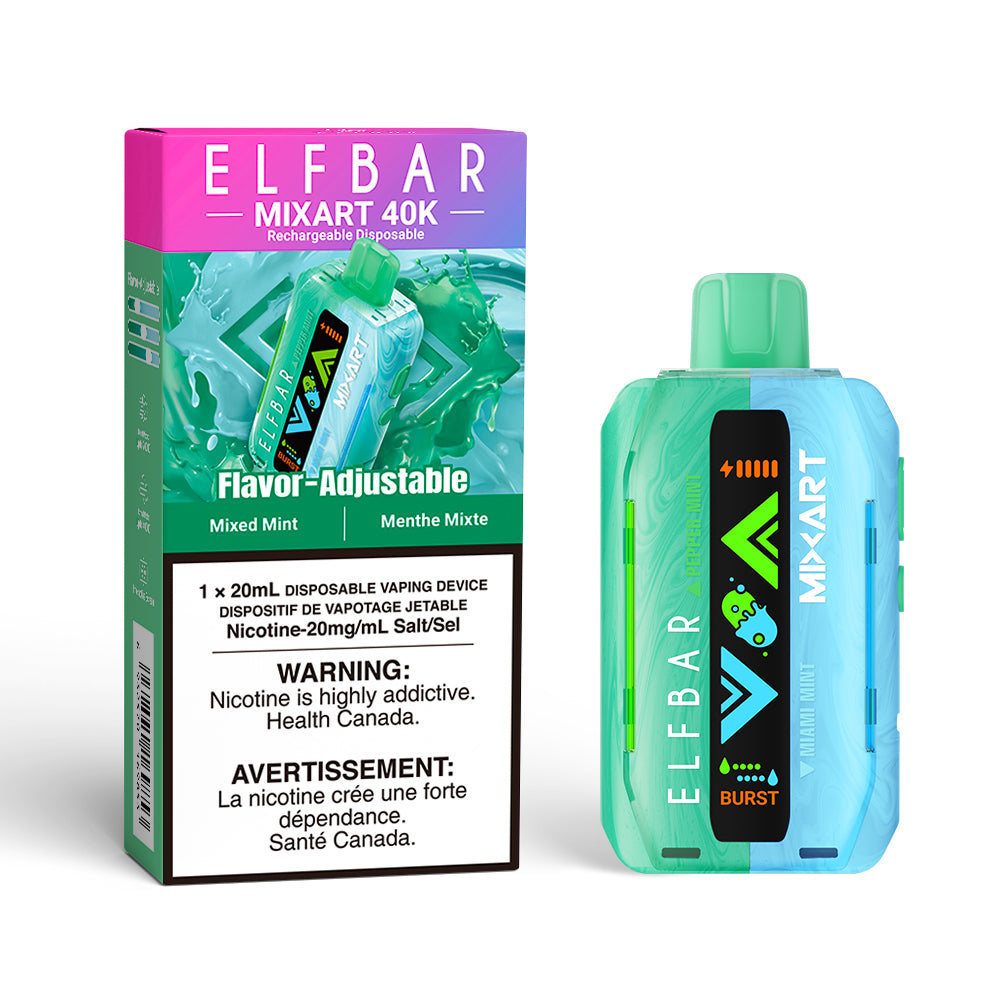 ELF BAR MIXART 40K DISPOSABLE VAPE (ALBERTA)