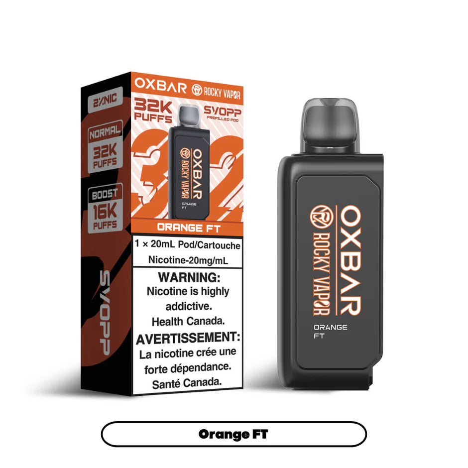 SVOPP ROCKY VAPOR OXBAR 32K POD (ALBERTA)
