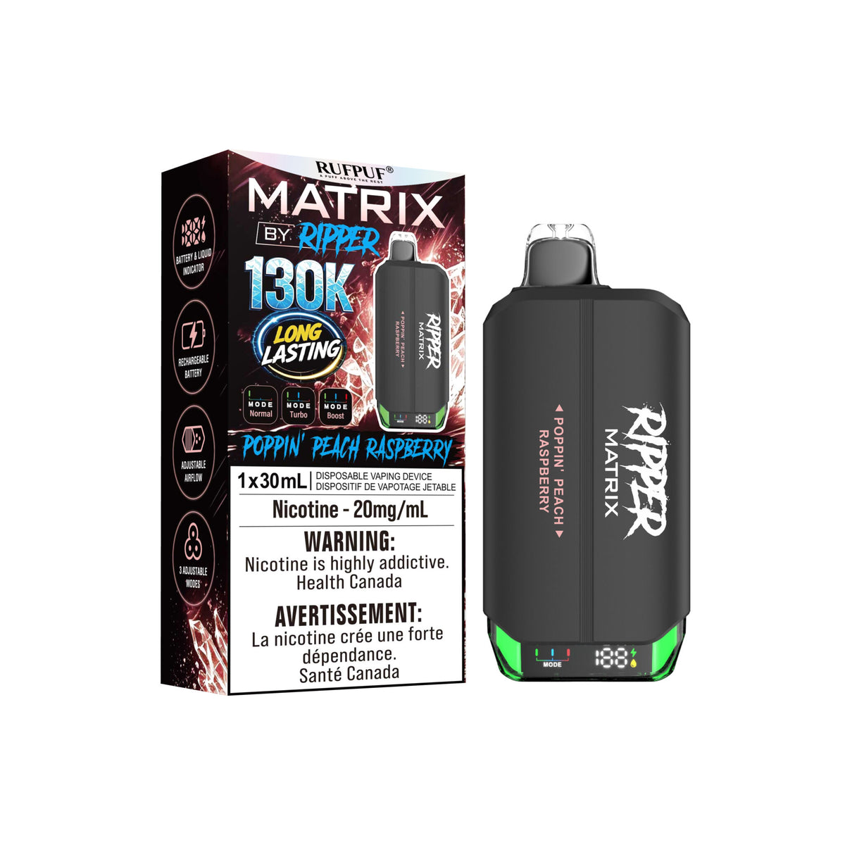 RIPPER MATRIX DISPOSABLE VAPE (ALBERTA)
