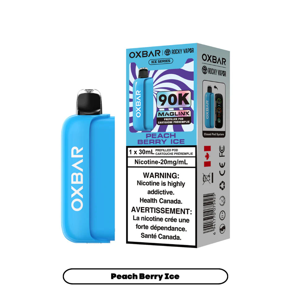 ROCKY VAPOR OXBAR MAGLINK ICE SERIES POD (ALBERTA)