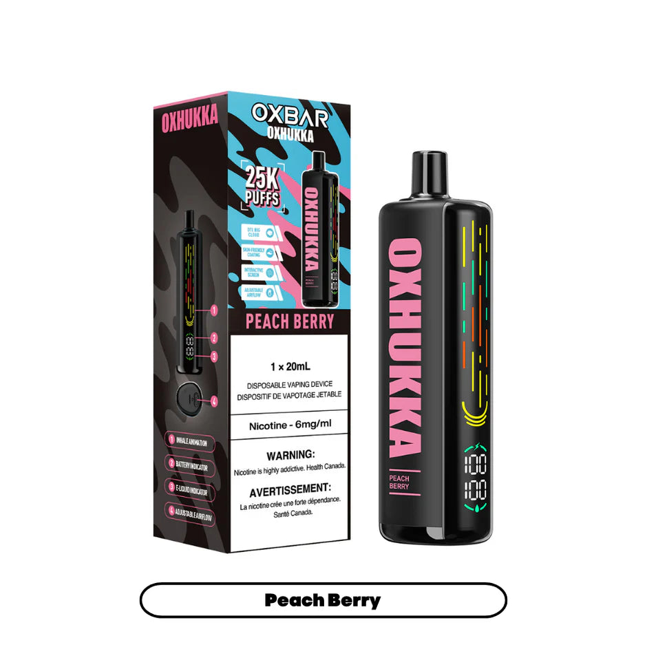 OXBAR OXHUKKA 25K DISPOSABLE VAPE (ALBERTA)