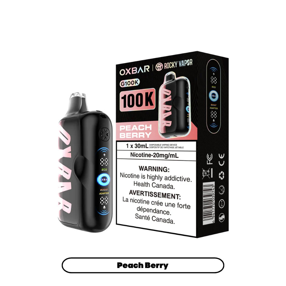 ROCKY VAPOR OXBAR G100K DISPOSABLE VAPE (ALBERTA)