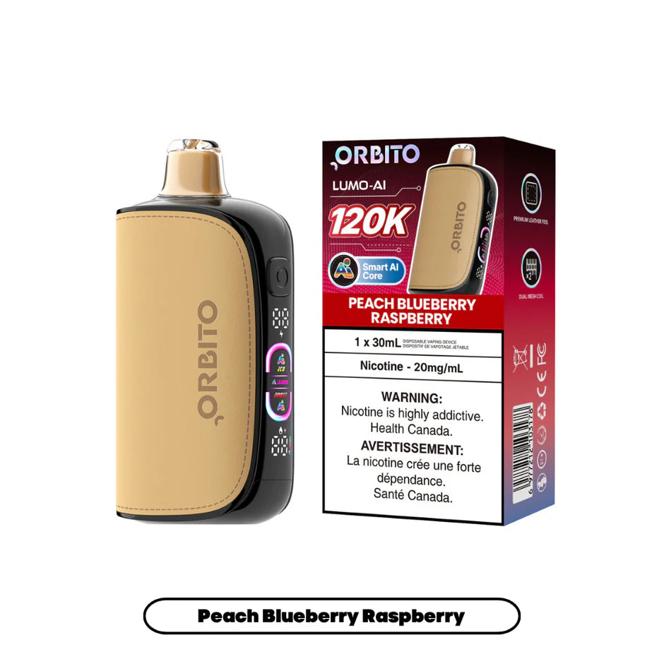 ORBITO LUMO AI 120K DISPOSABLE VAPE (ALBERTA)