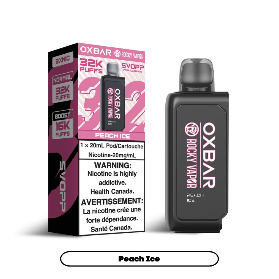 SVOPP ROCKY VAPOR OXBAR 32K POD (ALBERTA)