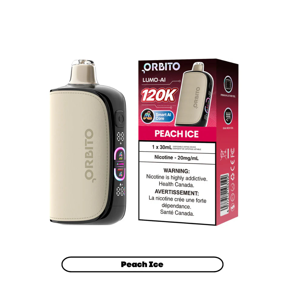 ORBITO LUMO AI 120K DISPOSABLE VAPE (ALBERTA)