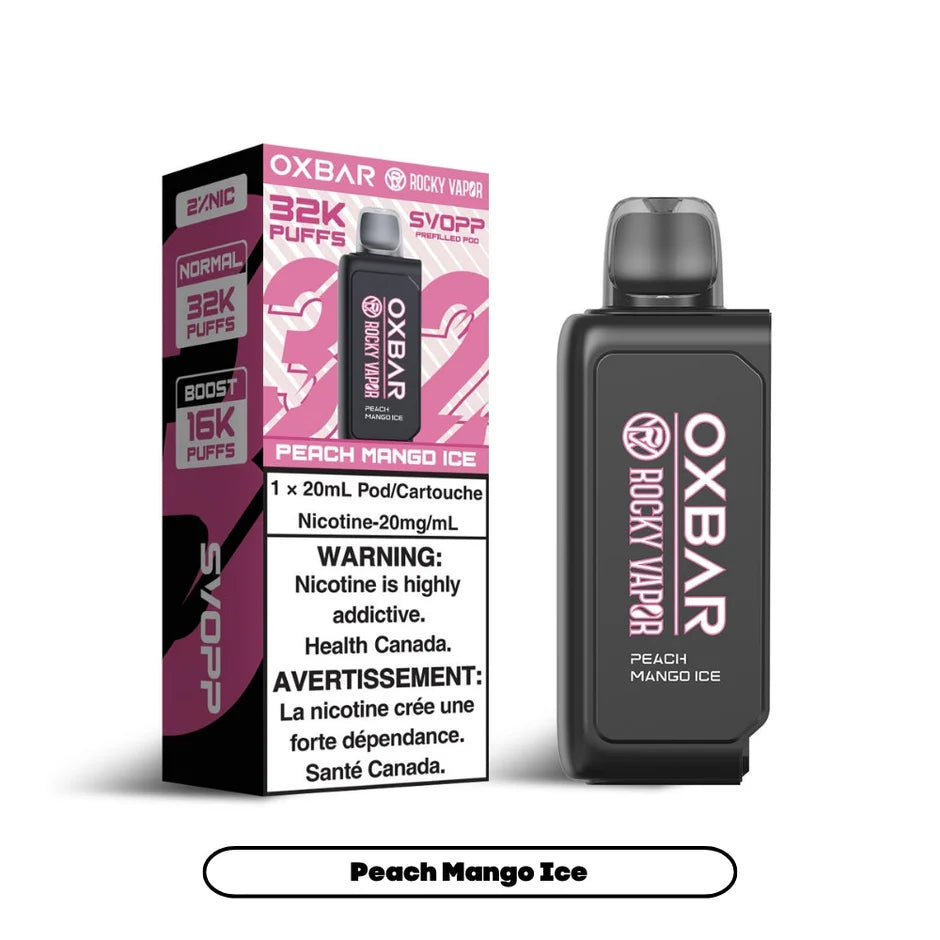 SVOPP ROCKY VAPOR OXBAR 32K POD (ALBERTA)
