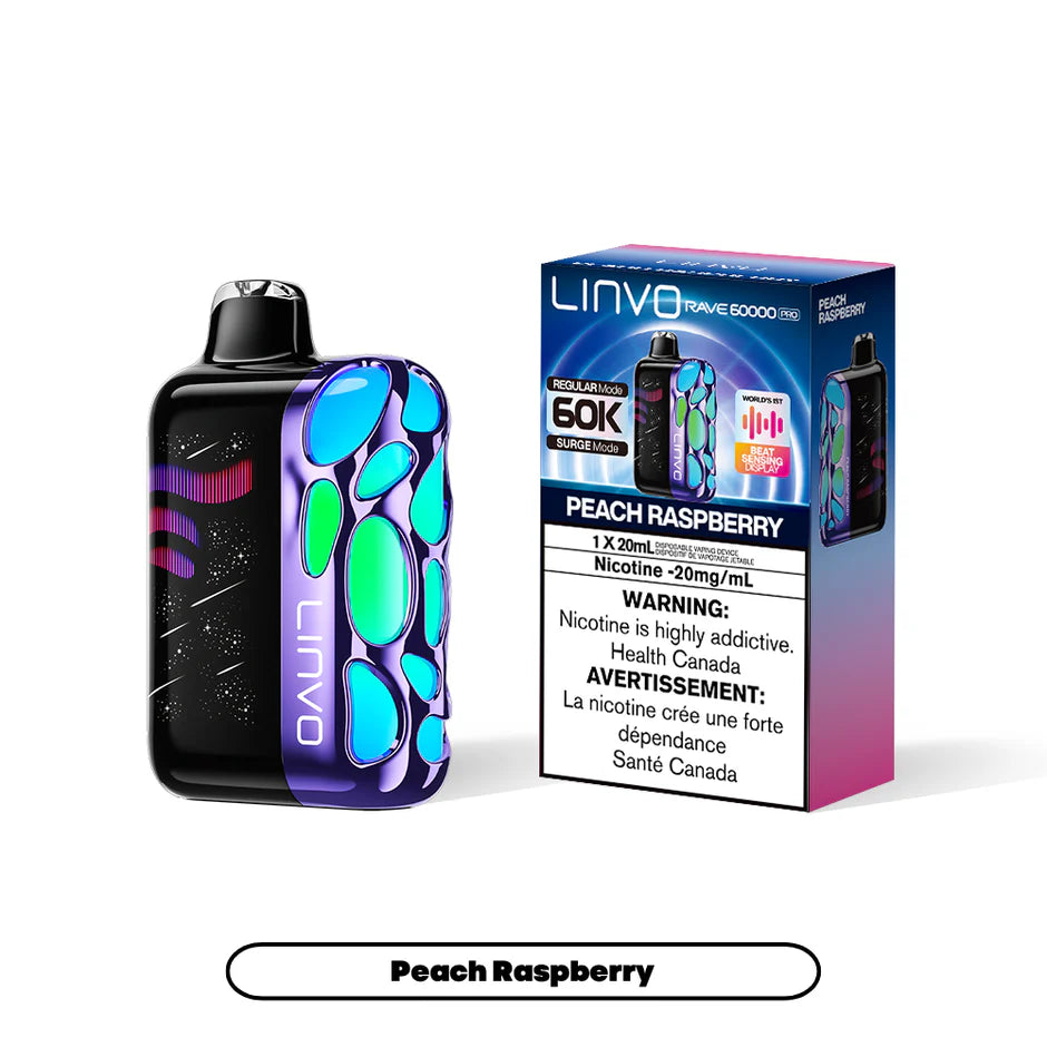 LINVO RAVE PRO 60K DISPOSABLE VAPE (ALBERTA)
