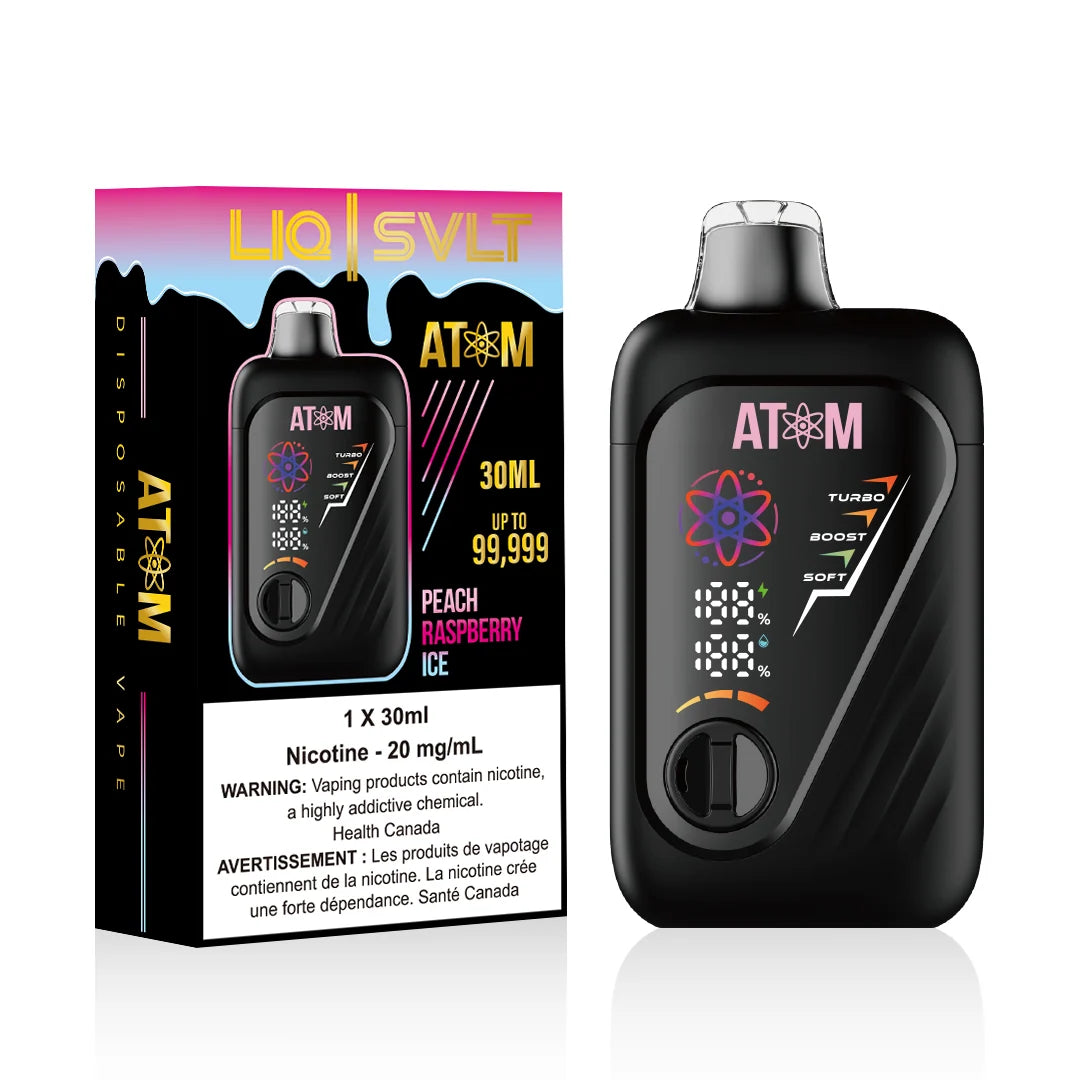 LIQ | SVLT ATOM DISPOSABLE VAPE (ALBERTA)