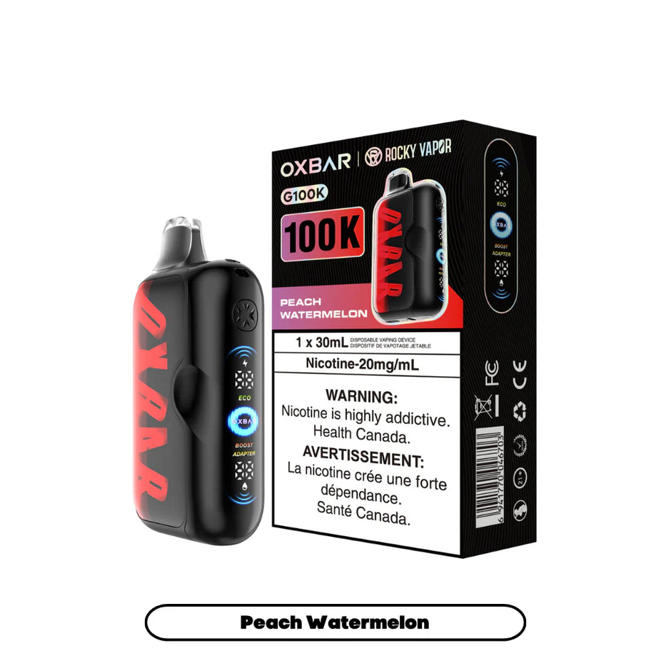 ROCKY VAPOR OXBAR G100K DISPOSABLE VAPE (ALBERTA)