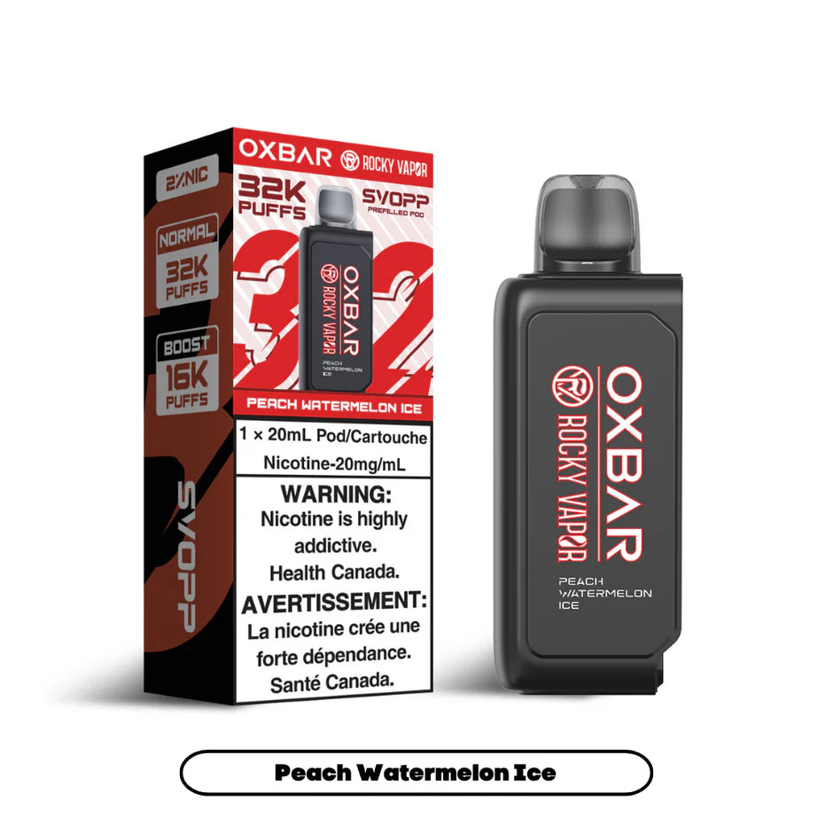 SVOPP ROCKY VAPOR OXBAR 32K POD (ALBERTA)