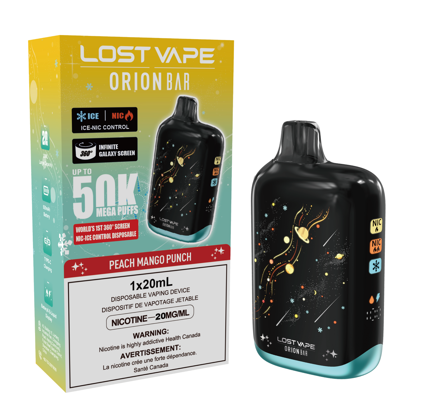 LOST VAPE ORION BAR 50K DISPOSABLE VAPE (ALBERTA)