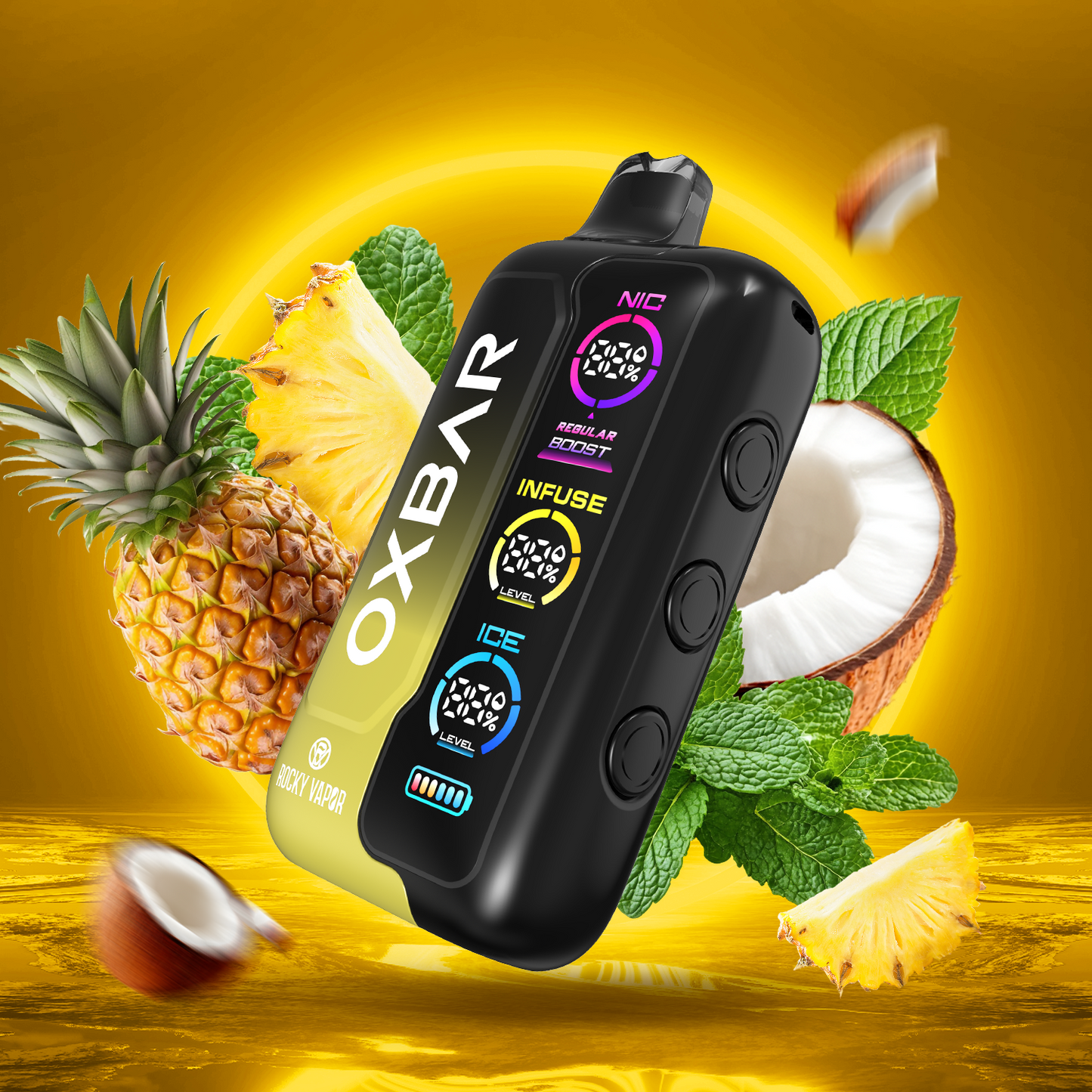 ROCKY VAPOR OXBAR TRI FUSION DISPOSABLE VAPE (ALBERTA)