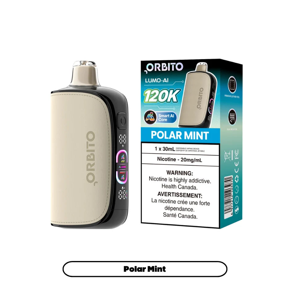 ORBITO LUMO AI 120K DISPOSABLE VAPE (ALBERTA)