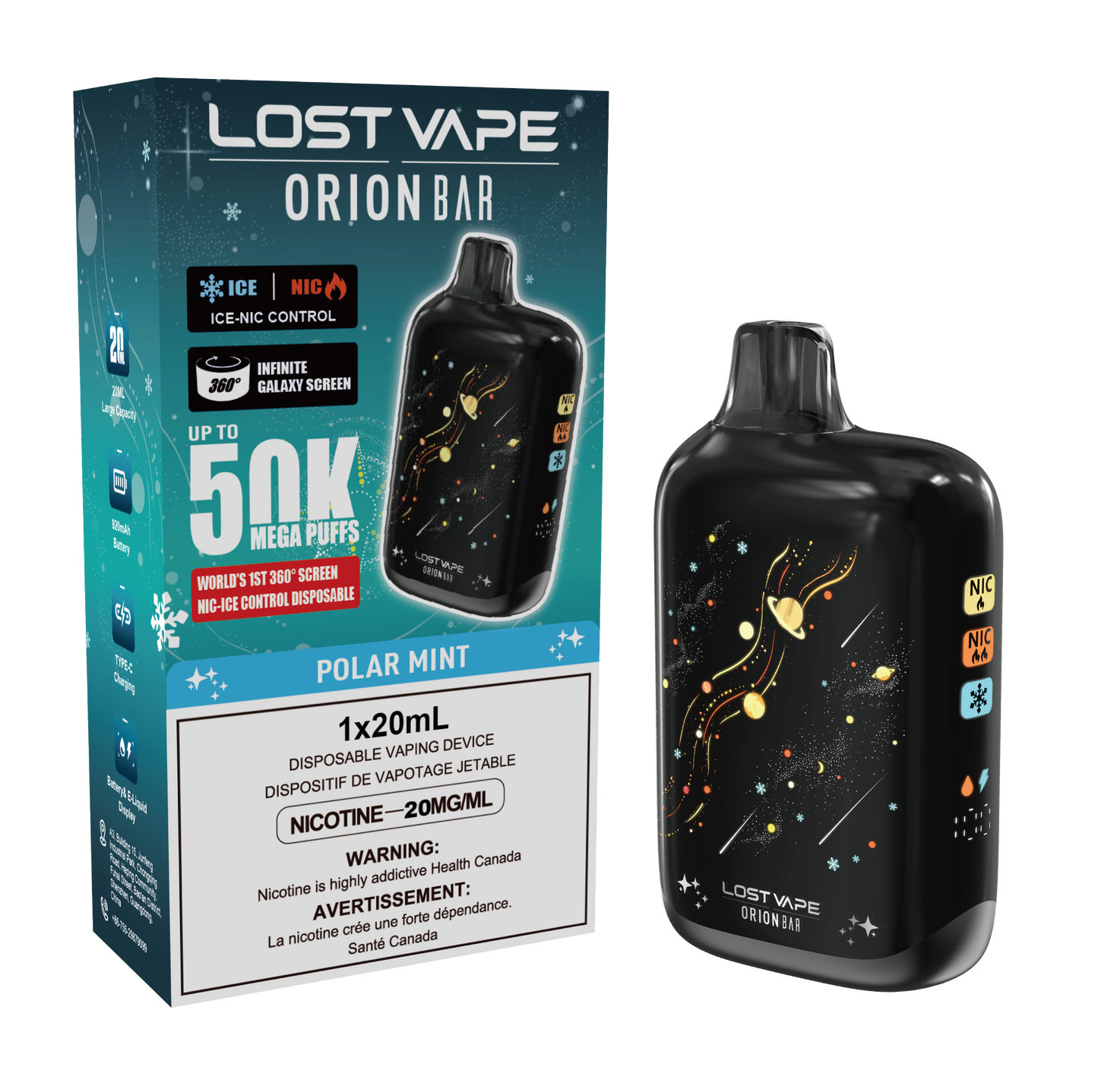 LOST VAPE ORION BAR 50K DISPOSABLE VAPE (ALBERTA)