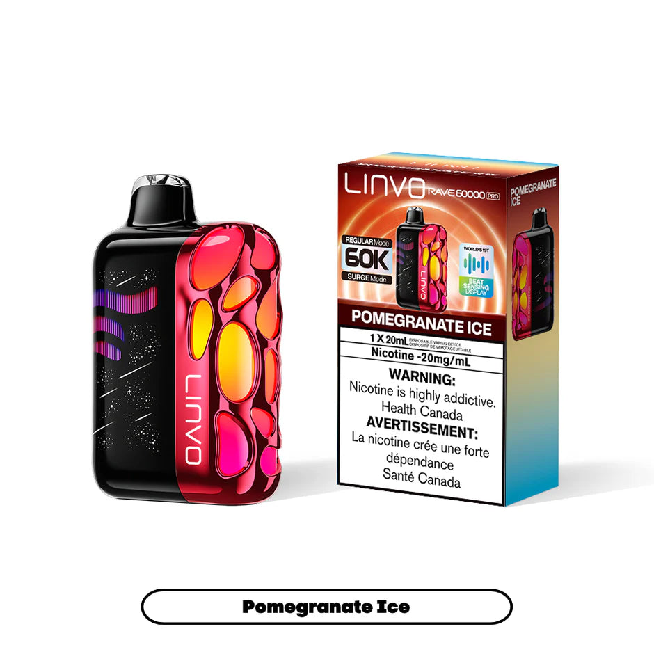 LINVO RAVE PRO 60K DISPOSABLE VAPE (ALBERTA)