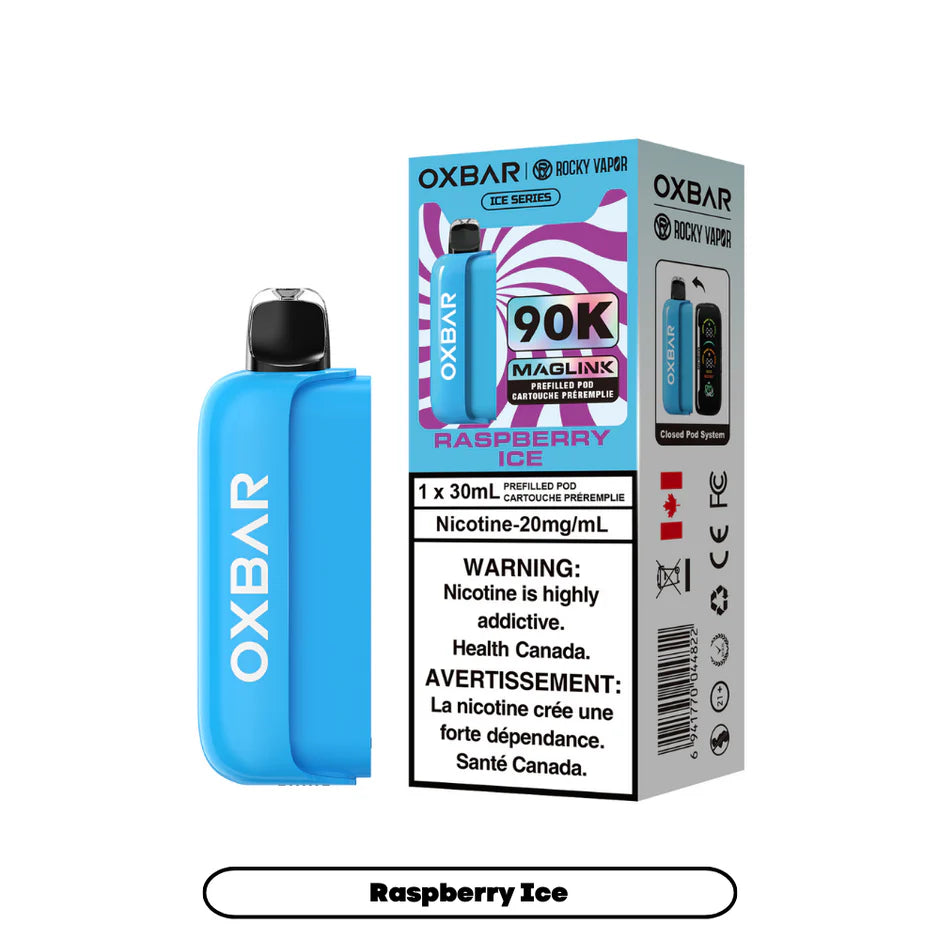 ROCKY VAPOR OXBAR MAGLINK ICE SERIES POD (ALBERTA)