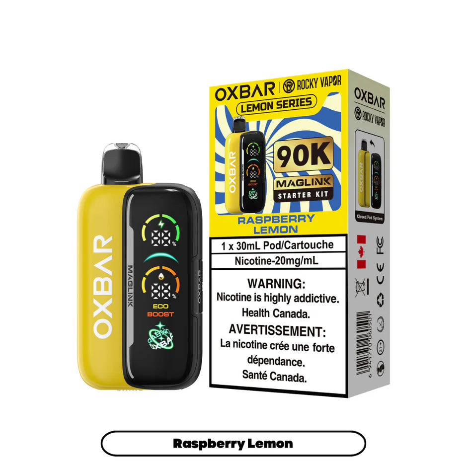 ROCKY VAPOR OXBAR MAGLINK ESSENTIAL SERIES POD (ALBERTA)