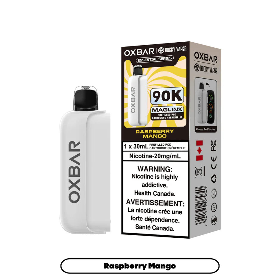 ROCKY VAPOR OXBAR MAGLINK ESSENTIAL SERIES POD (ALBERTA)