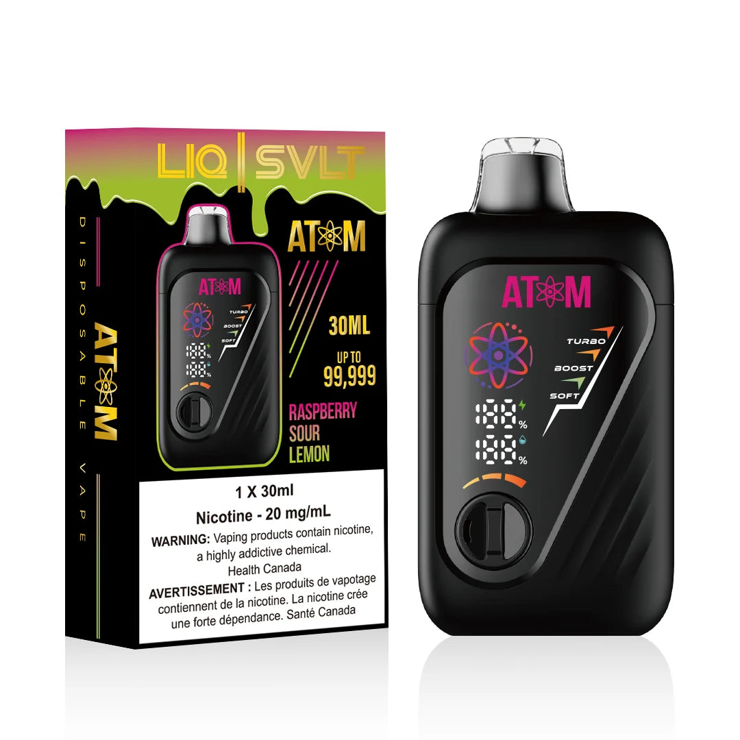 LIQ | SVLT ATOM DISPOSABLE VAPE (ALBERTA)