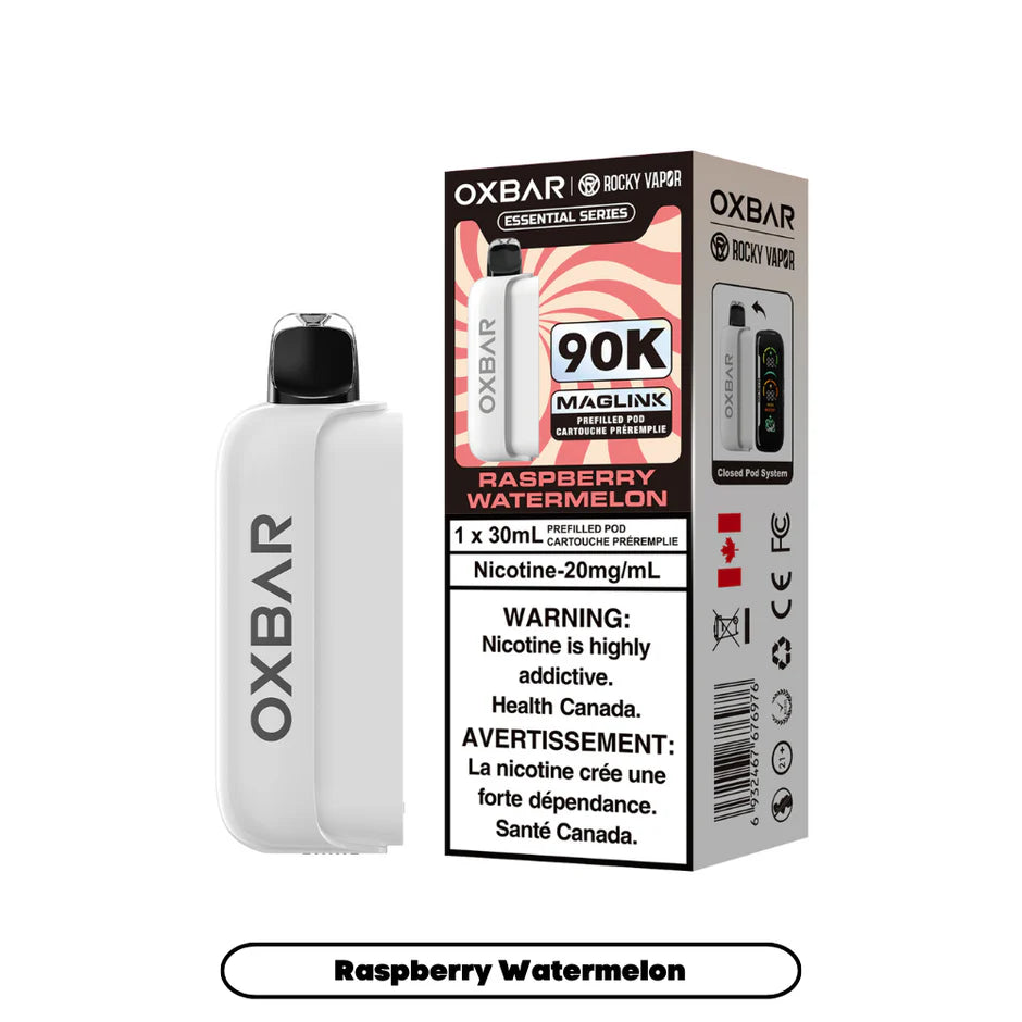 ROCKY VAPOR OXBAR MAGLINK ESSENTIAL SERIES POD (ALBERTA)