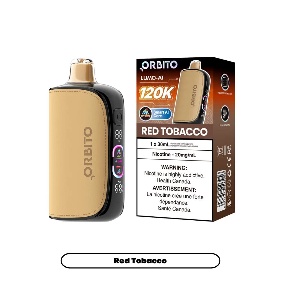 ORBITO LUMO AI 120K DISPOSABLE VAPE (ALBERTA)