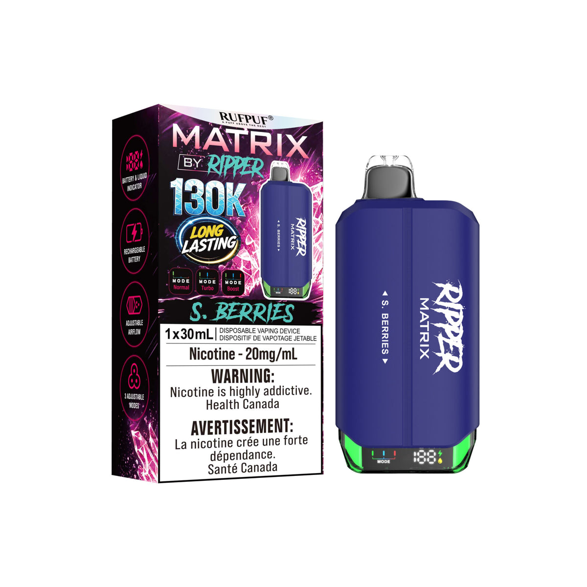 RIPPER MATRIX DISPOSABLE VAPE (ALBERTA)