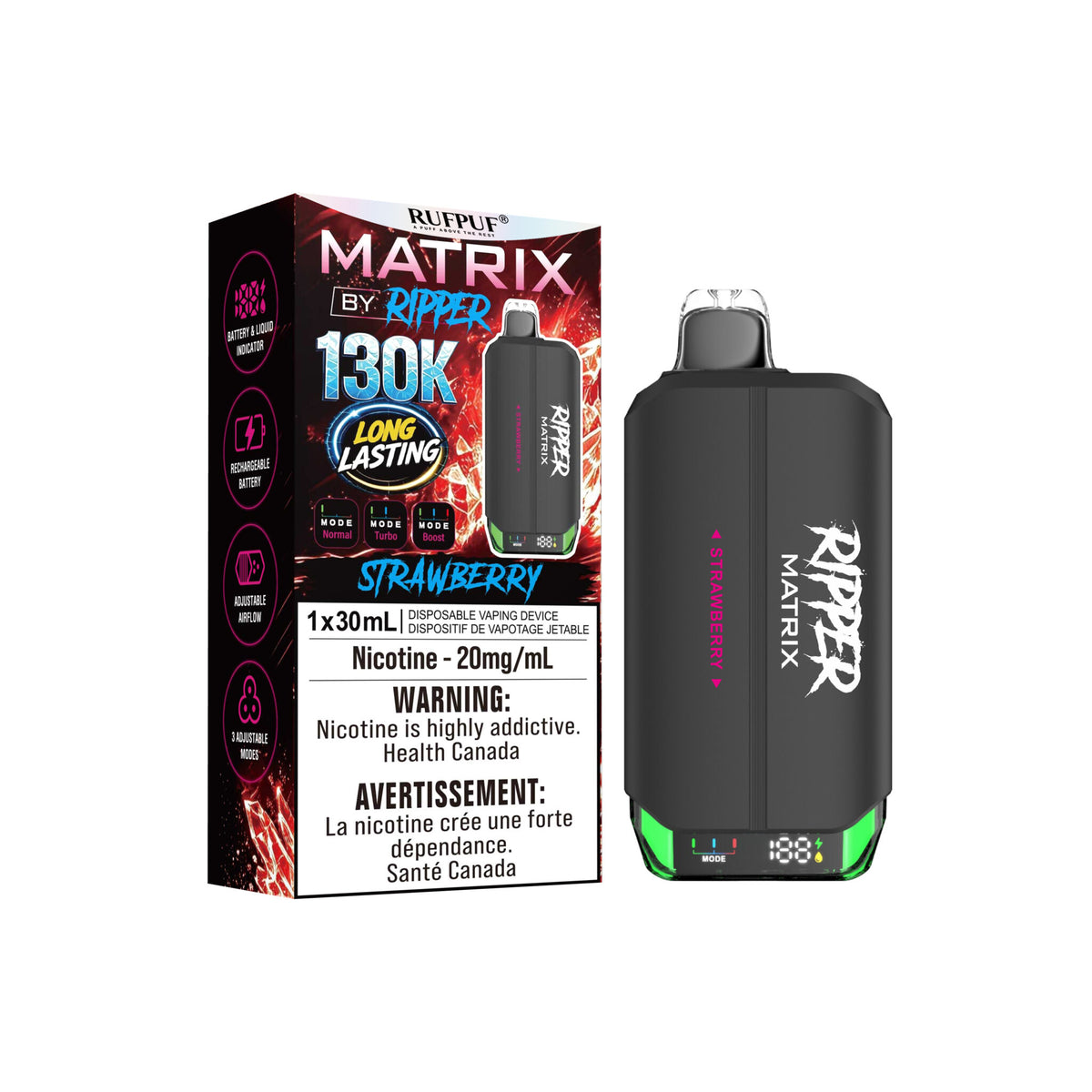 RIPPER MATRIX DISPOSABLE VAPE (ALBERTA)