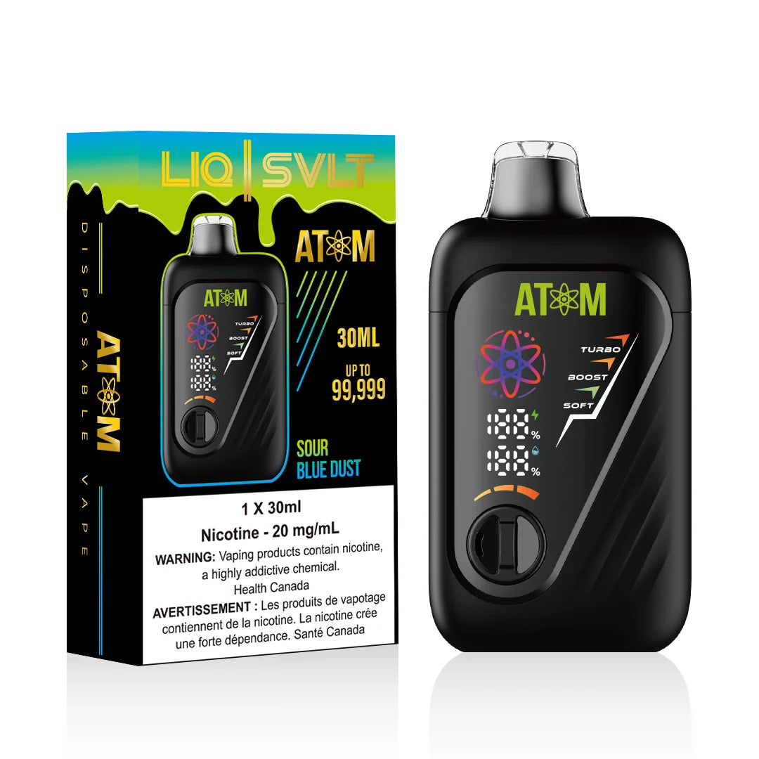 LIQ | SVLT ATOM DISPOSABLE VAPE (ALBERTA)