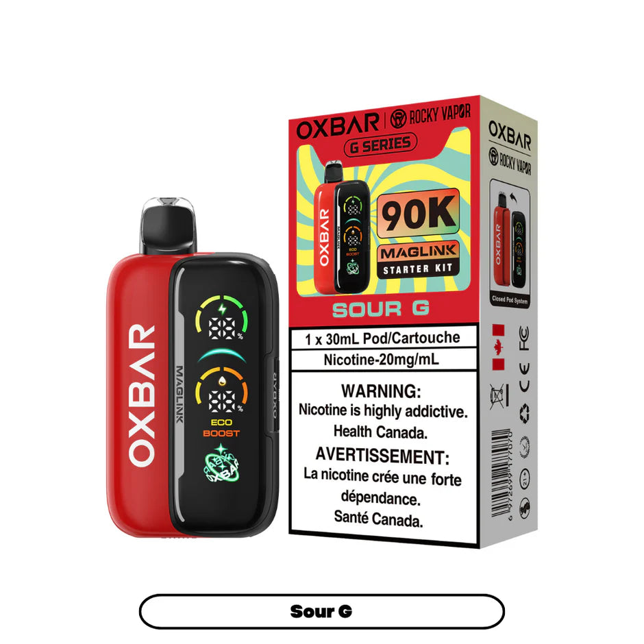 ROCKY VAPOR OXBAR MAGLINK G SERIES STARTER KIT (ALBERTA)