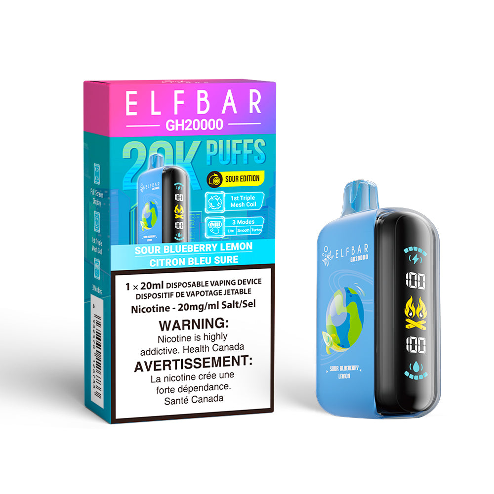 ELF BAR GH20K DISPOSABLE VAPE (ALBERTA)