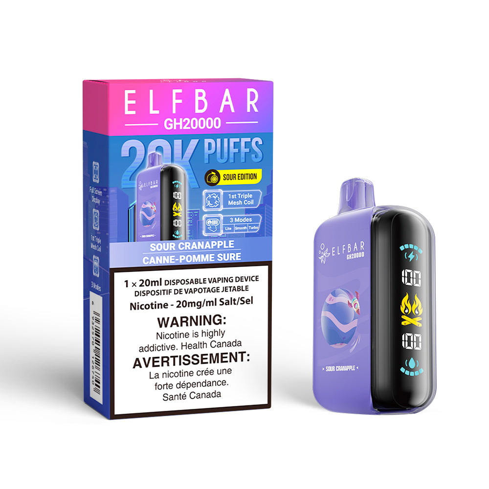 ELF BAR GH20K DISPOSABLE VAPE (ALBERTA)