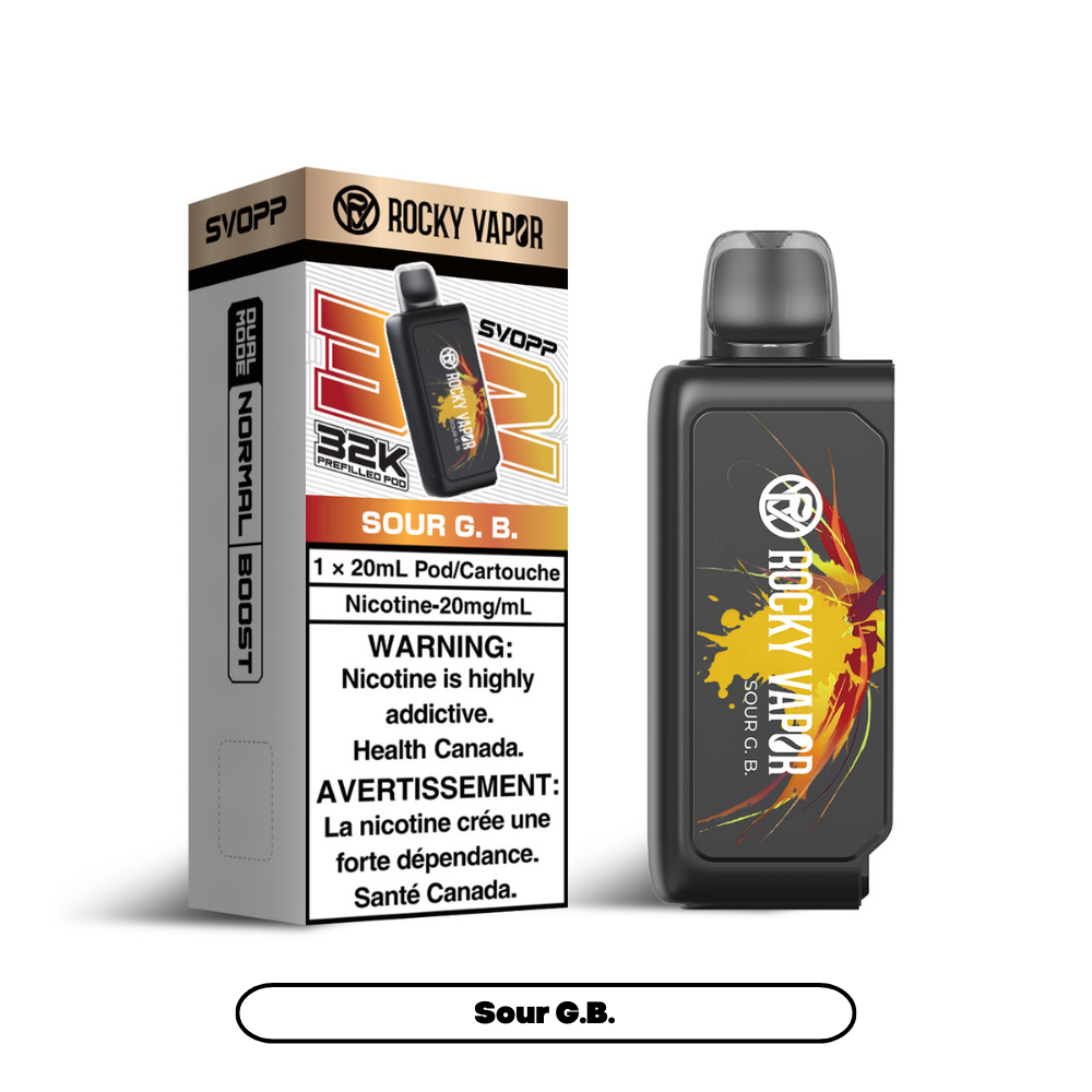SVOPP ROCKY VAPOR 32K POD (ALBERTA)