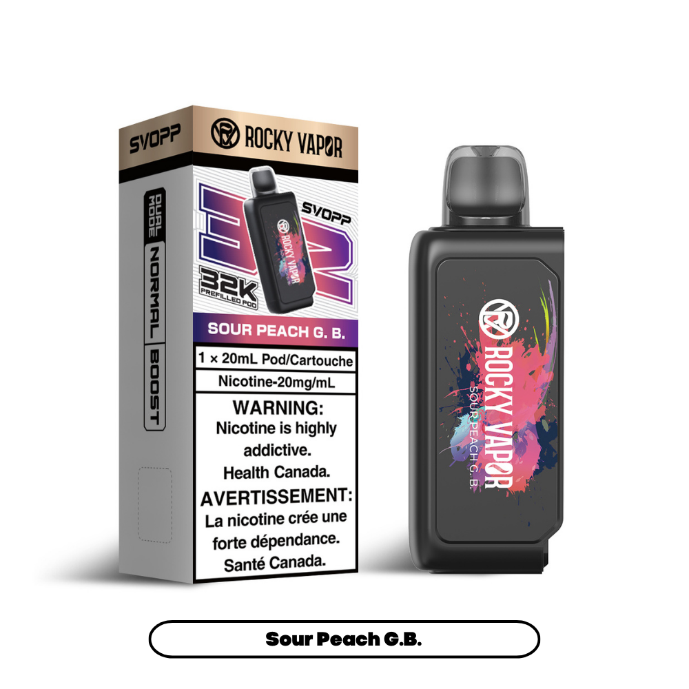 SVOPP ROCKY VAPOR 32K POD (ALBERTA)