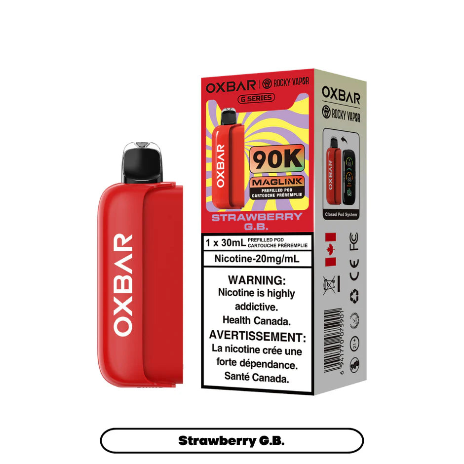 ROCKY VAPOR OXBAR MAGLINK ESSENTIAL SERIES POD (ALBERTA)